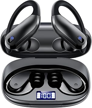Wireless Earbuds,Bluetooth 5.4 Ear buds,Sport Headphones with Earhooks