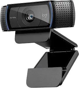 Logitech HD Pro Webcam C920, Widescreen Video Calling and Recording, 1080p Camera, Desktop or Laptop Webcam