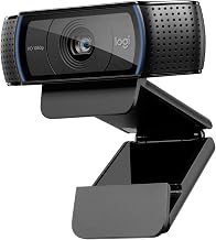 Logitech HD Pro Webcam C920, Widescreen Video Calling and Recording, 1080p Camera, Desktop or Laptop Webcam - Image 1