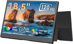 FMC 18.5" Large Portable Monitor IPS 120Hz USB-C HDMI Monitors