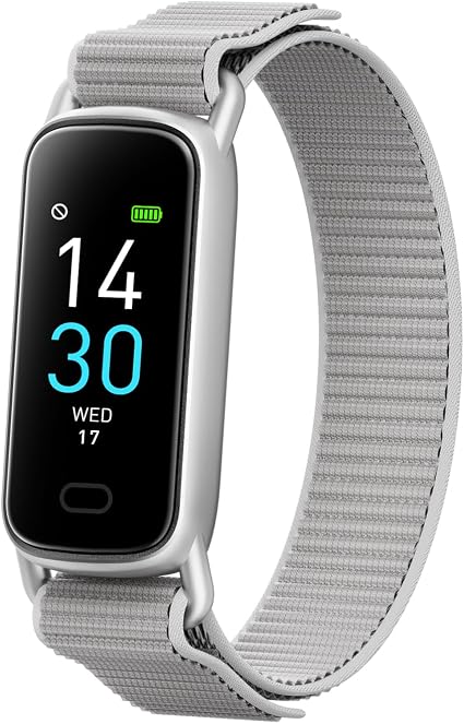 Lightweight Activity & Fitness Tracker with Subscription-Free App Control, AI Sleep Insights, 24/7 Heart Rate & Blood Oxygen Tracking, 16 Sport Modes, Waterproof Smart Watch for Men & Women