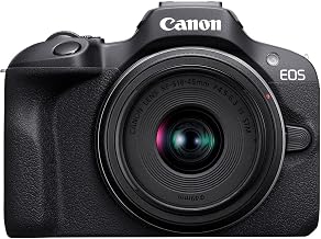 Canon EOS R100 Mirrorless Camera RF-S18-45mm F4.5-6.3 is STM Lens Kit - Image 1