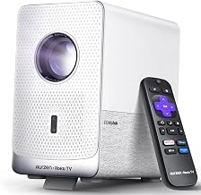 Aurzen Roku TV D1R Cube Smart Outdoor Projector with WiFi and Bluetooth - Image 1