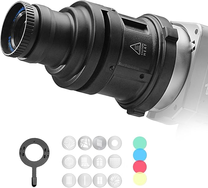 WELLMAKING S-80N Bowens Mount 400Ws Photo Studio 2.4GHz GN65 Built-in LED Modeling Light 5600±200K Strobe Light Photography for Product/Wedding/Portrait