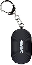 SABRE 2-in-1 Personal Alarm with LED Light, 130dB Personal Safety Siren, Snap Hook for Instant Access, 1,250 Foot (381 Meters) Range, Compact Design for Easy Attachment to Purse, Bag, or Keys - Image 1