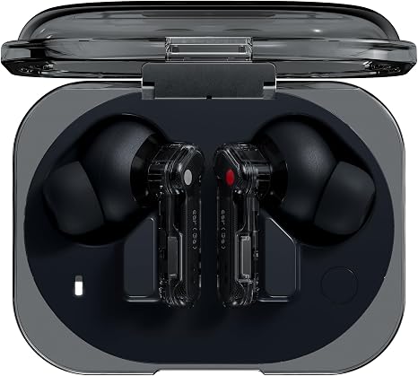 Nothing Ear (3a) Noise Cancelling Earbuds, 45dB Hybrid ANC, 12mm Driver with Hi-Res Audio and Bigger Bass, 6 Mics for Clear Calls & Recording, Dual Connect Bluetooth Earphones for Sport, Travel, Work