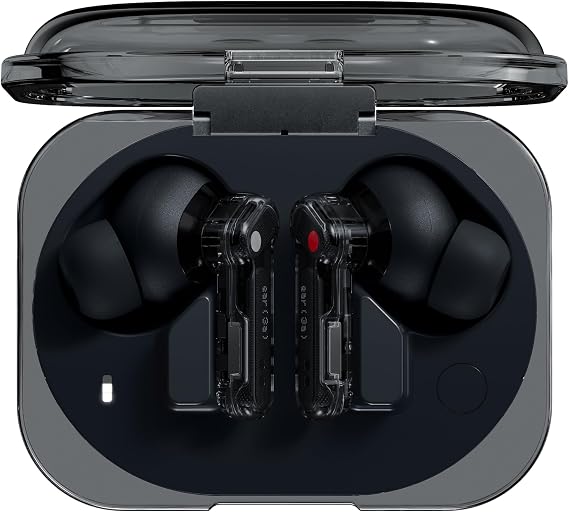 Nothing Ear (3a) Noise Cancelling Earbuds, 45dB Hybrid ANC, 12mm Driver with Hi-Res Audio and Bigger Bass, 6 Mics for Clear Calls & Recording, Dual Connect Bluetooth Earphones for Sport, Travel, Work
