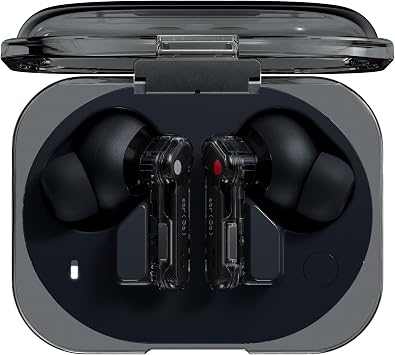 Nothing Ear (3a) Noise Cancelling Earbuds, 45dB Hybrid ANC, 12mm Driver with Hi-Res Audio and Bigger Bass, 6 Mics for Clear Calls & Recording, Dual Connect Bluetooth Earphones for Sport, Travel, Work