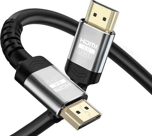 4K HDMI Cable 25 Foot | 18Gbps Ultra High Speed HDMI 2.0 Cable & 4K@60Hz HDR 3D ARC HDCP2.2 Ethernet HDMI Cord | for UHD TV Monitor Laptop Xbox PS4/PS5 ect (7.6m)