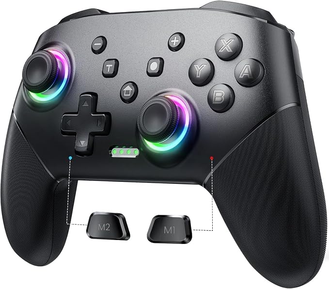 VOYEE Wireless Switch Controllers for Switch/Lite/OLED/PC, Pro Controller