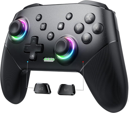 VOYEE Wireless Switch Controllers for Switch/Lite/OLED/PC, Pro Controller