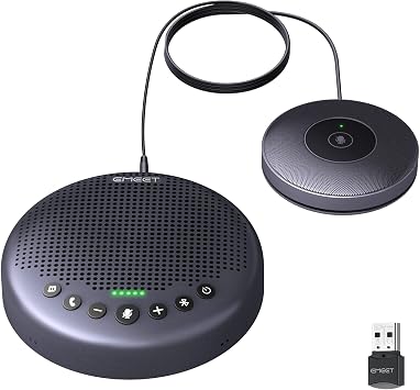 EMEET Luna Plus Kit Conference Speaker and Microphone with 8+1 Mics