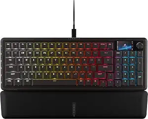 CORSAIR Vanguard 96 RGB Mechanical 96% Wired Gaming Keyboard – Black