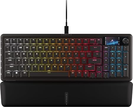 CORSAIR Vanguard 96 RGB Mechanical 96% Wired Gaming Keyboard – Black
