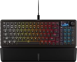 CORSAIR Vanguard 96 RGB Mechanical 96% Wired Gaming Keyboard – Black - Image 1