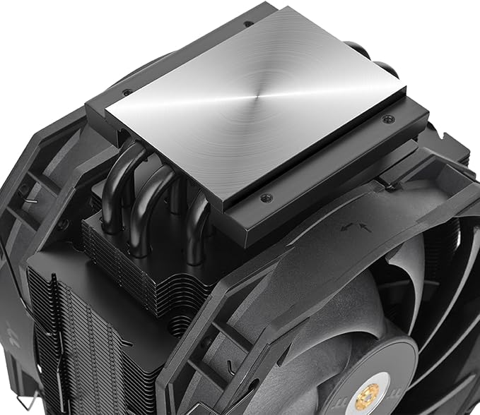 Thermaltake WAIR CPU Cooler; Six Φ6mm Copper Heat Pipes; 2x140mm PWM Fans; 500~1500RPM; Single Tower; LGA 4677 & sTR5/SP6; 500W TDP; Black; CL-P140-CA14BL-A
