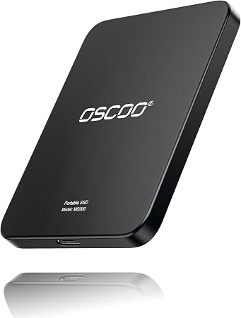 1TB Magnetic Portable SSD, Up to 2000MB/s – External Solid State Drive