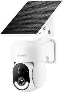 GALAYOU Solar Camera Outdoor Wireless for Home Security 2.4GWiFi, R6 1Pack