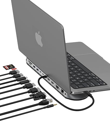 Belkin USB-C Multiport Adapter, Space Gray