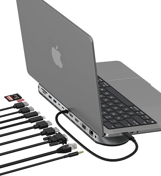 Belkin USB-C Multiport Adapter, Space Gray
