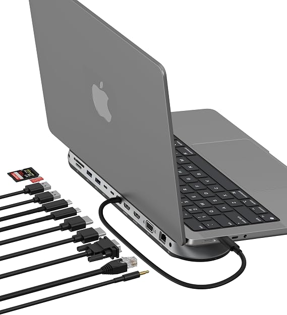 Belkin USB-C Multiport Adapter, Space Gray