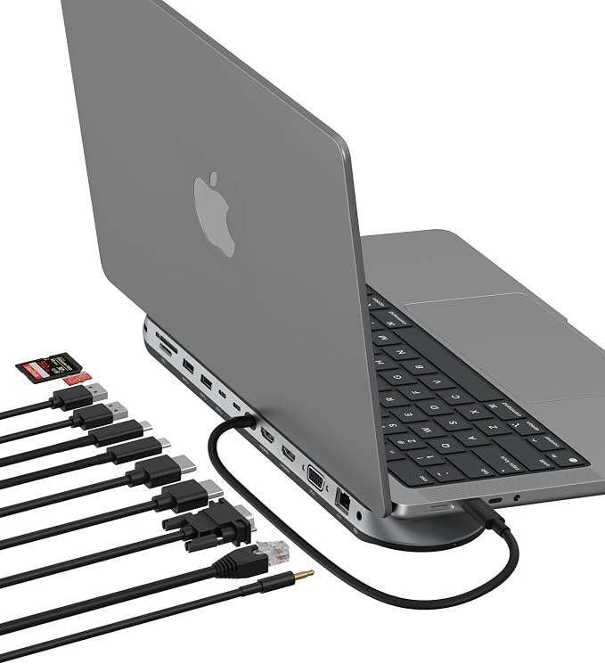 Belkin USB-C Multiport Adapter, Space Gray