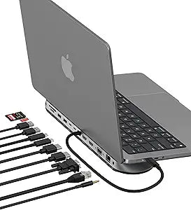 Belkin USB-C Multiport Adapter, Space Gray