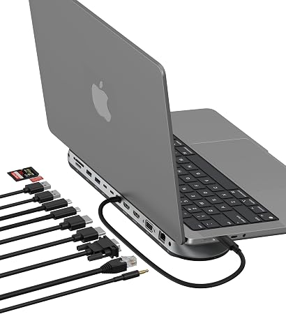 Belkin USB-C Multiport Adapter, Space Gray