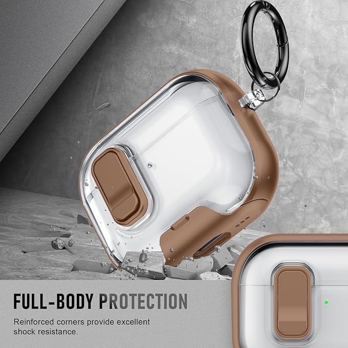 for AirPods Pro 3 Case (2025) with Phone Stand & Cleaner Kit, Cute Soft Silicone Cover for AirPods Pro 3rd Genera case with Keychain for Women Men with Keychain for Airpod Pro case(2025) Rose Gold