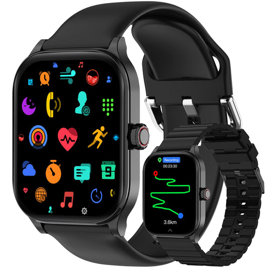Smart Watch for Men Women Built-in GPS with AI (Answ | Smartwatches - Image 1