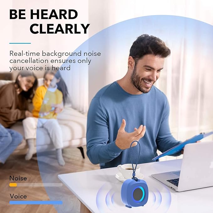 Portable Bluetooth Speakers, RGB Lights TWS Speakers，Wireless IPX5 Waterproof Mini Speaker with Loud Stereo Sound,15 Hours Playtime, Rechargeable Battery.