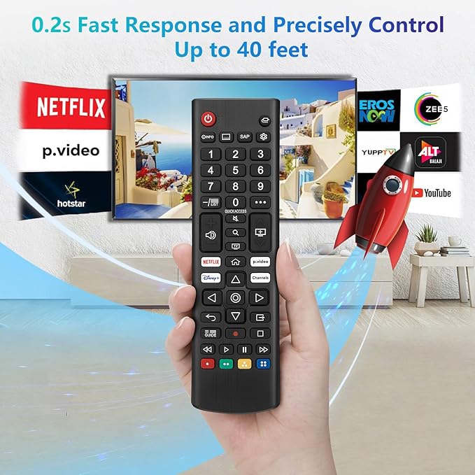 Universal for LG Smart TV Remote Control Replacement (Pack of 2)
