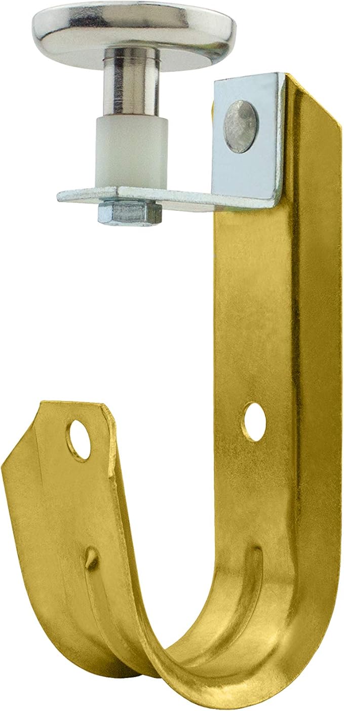 Heavy Duty Metal Cable & Wire Support J-Hook Hangers with High Strength Magnet - 10 Pack
