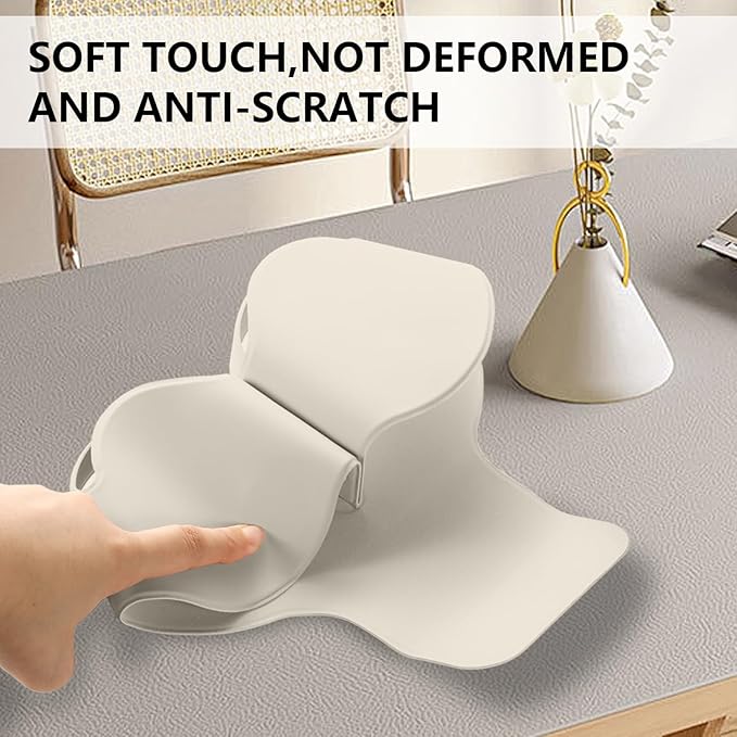 Maxjoy for Apple Airpods Max Smart Case Cover, Soft PU Leather Protective Cover Accessories for Airpod Max with Sleep Mode, Anti-Dust Travel Carrying Case for Airpods Pro Max Headphones, Beige