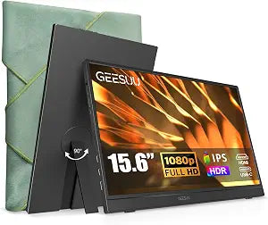 Portable Monitor 15.6" FHD HDR IPS Travel Laptop Screen Extender