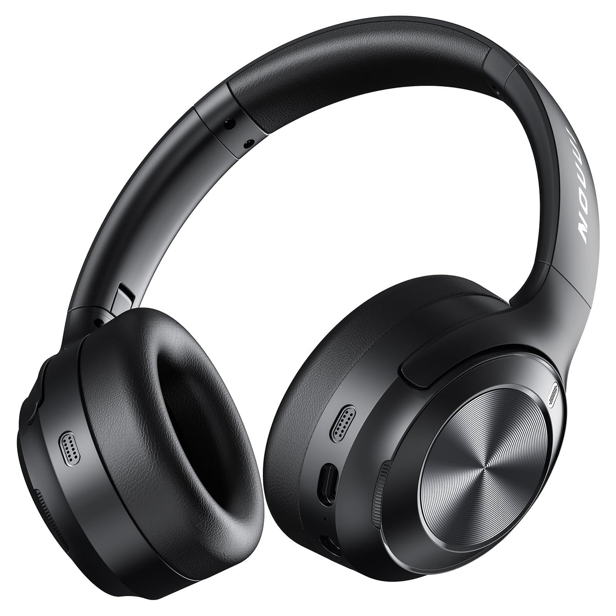 Hybrid Active Noise Cancelling Headphones, Bluetooth Headphones with Hi-Res Audio, 70H Playtime Over Ear Headphones with Fast Charge, ANC Wireless Headphones with Comfort Earcup for Travel/Office/Home