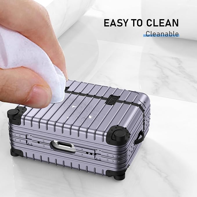 KOREDA for AirPods Pro 2nd/1st Generation Case, Cute Funny Suitcase Design Case for Airpods Pro 2, Fashion Protective Hard Cover for Women Men with Keychain