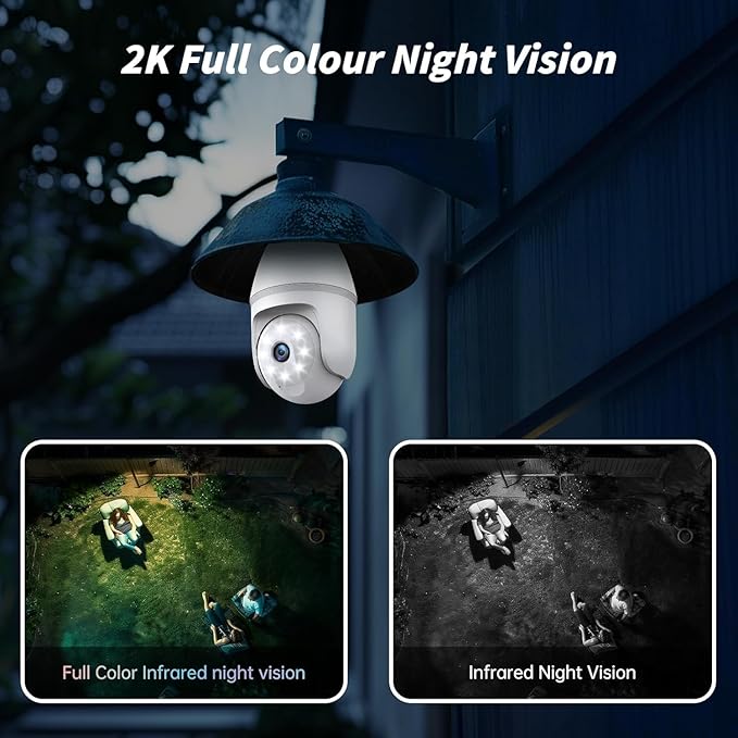 Light Bulb Security Camera - 5g 2K Lightbulb Security Cameras Wireless Outdoor, 360 Front Porch Light Camera Screw in Light Socket 7/24 Motion Sensor Color Night Vision 2-Way Audio