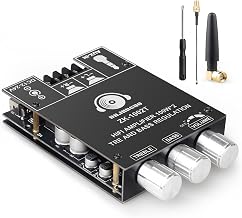 ZK-1002T Bluetooth Amplifier Board 2.0 Channel 100W×2 Class D Audio Amp, TPA3116D2, AUX & Bluetooth Input, DC 12–24V for DIY Speakers with Antenna - Image 1