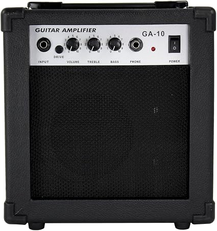 Gearlux 10-Watt Electric Guitar Amplifier - Black