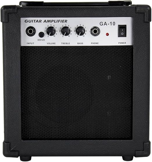 Gearlux 10-Watt Electric Guitar Amplifier - Black
