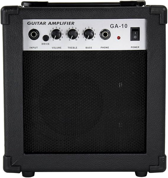 Gearlux 10-Watt Electric Guitar Amplifier - Black
