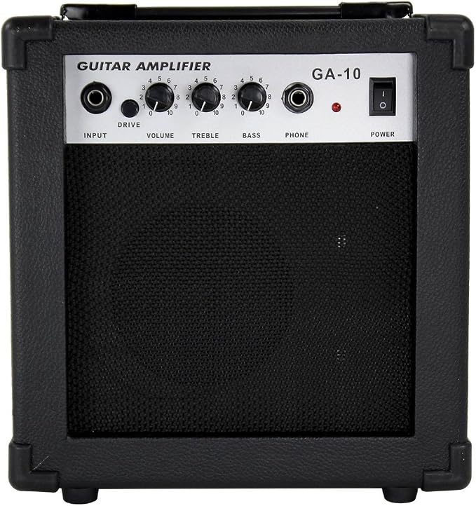 Gearlux 10-Watt Electric Guitar Amplifier - Black