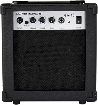 Gearlux 10-Watt Electric Guitar Amplifier - Black