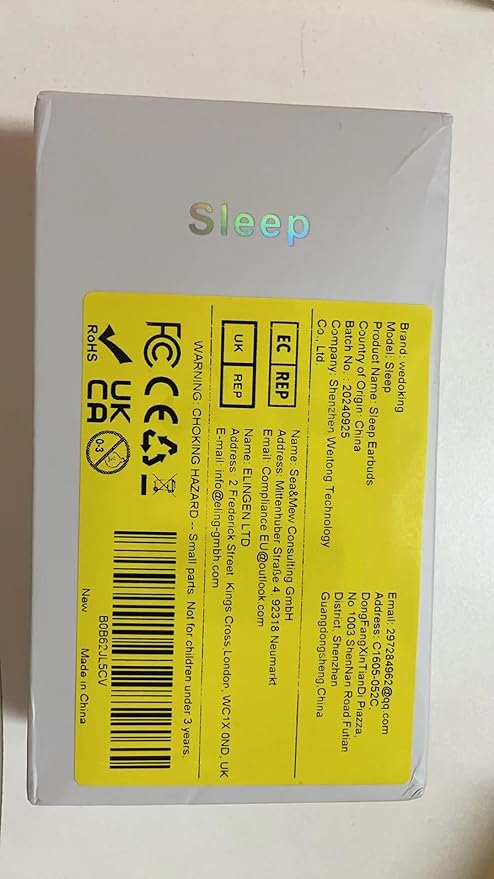 Sleep Earbuds w/Mic, Comfortable Sleeping Headphones Small Design for Side Sleepers Invisible Buds for Sleep Wireless Bluetooth Earphones for Noise Blocking Snoring (Ivory)