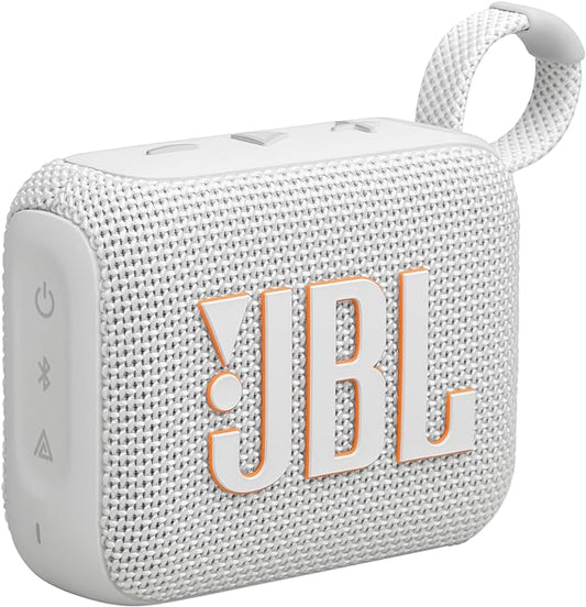 JBL JBLGO4WHTAM-Z Go 4 Portable Bluetooth Speaker, White - Certified Refurbished