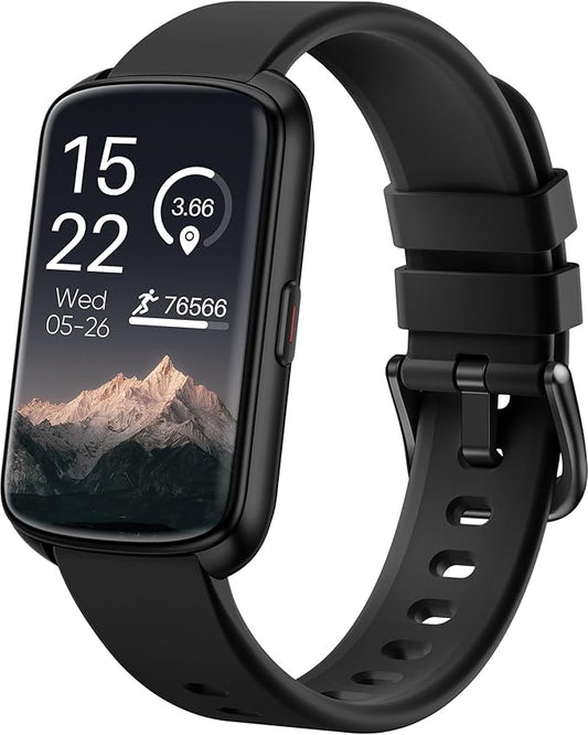 RLQA Fitness Tracker, Smart Watch for Women Men with 24/7 Heart Rate/Blood Pressure/Blood Oxygen Monitor,Sleep Tracker,Step & Calorie Counter, IP68 Waterproof Fitness Watches for Android&iPhone