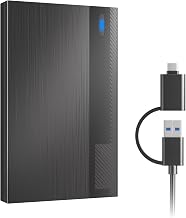 160GB Portable HDD USB3.0 Type-C Storage for PC Mac Laptop Game Consoles - Image 1