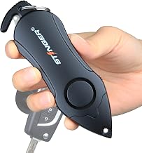 Stinger USA 140dB Siren Personal Safety Alarm Keychain Emergency Tool Black - Image 1