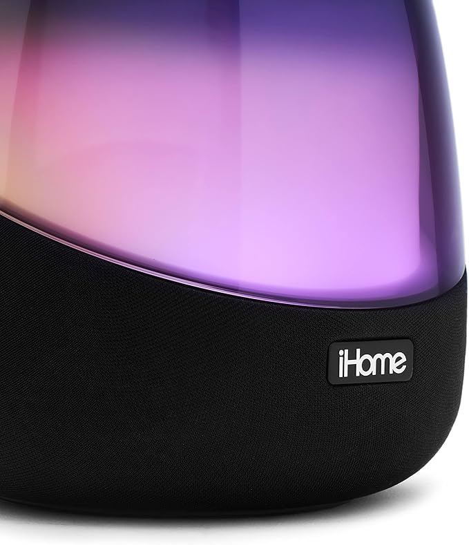 iHome iAV5 Color Changing Bluetooth Rechargeable Speaker for Amazon Echo Dot
